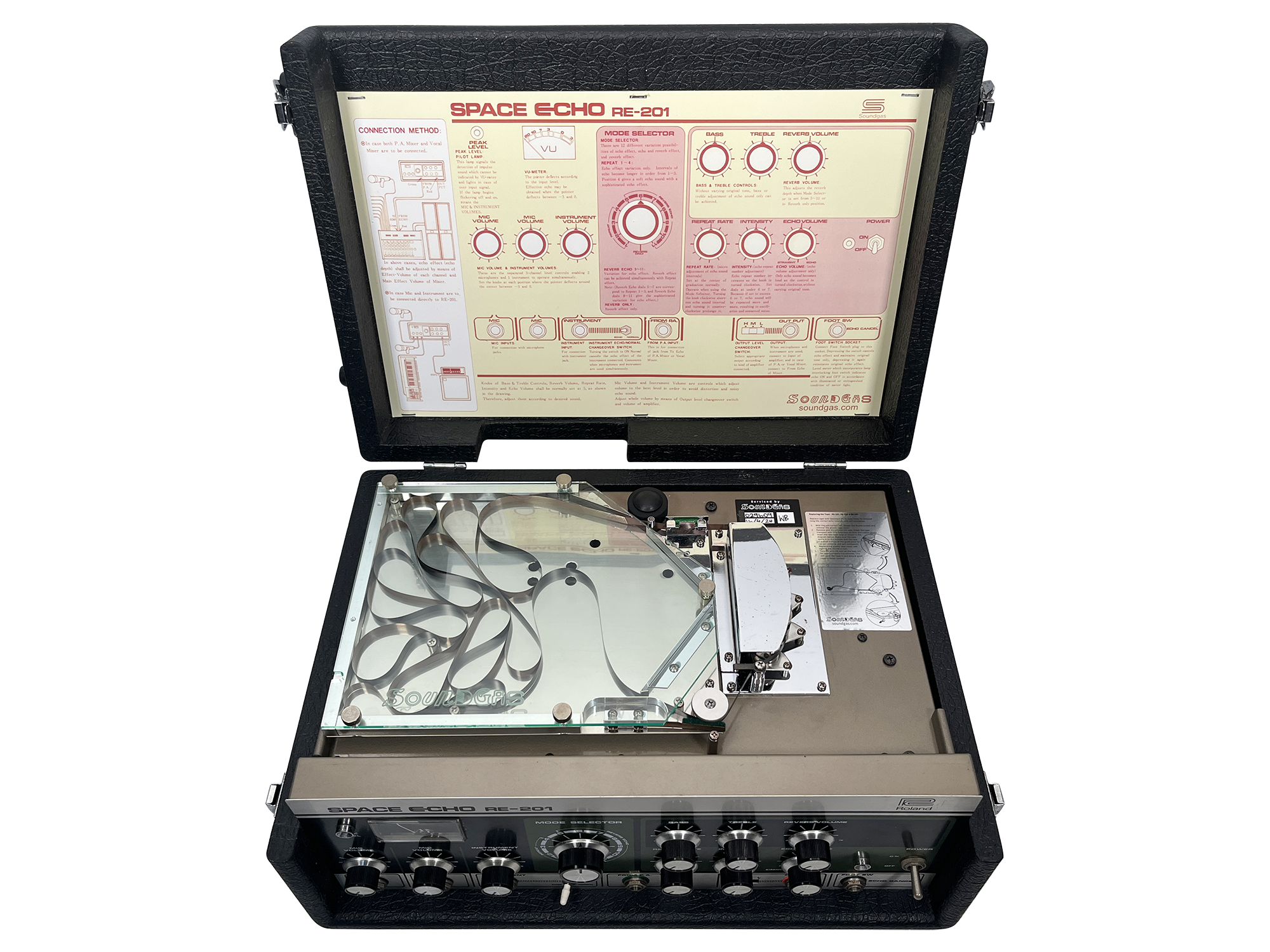 Roland RE-201 Space Echo - Near Mint Early Preamp Mod, Zero Head Roland RE-201 Space Echo - Near Mint Early Preamp Mod, Zero Head