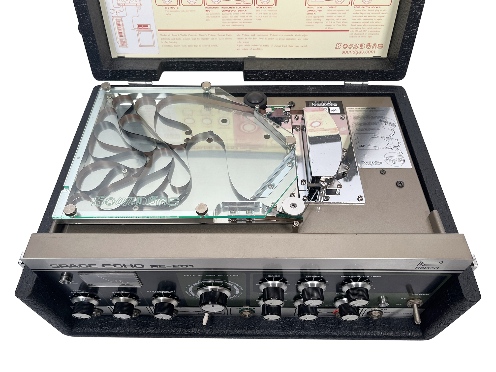 Roland RE-201 Space Echo - Near Mint Early Preamp Mod, Zero Head Roland RE-201 Space Echo - Near Mint Early Preamp Mod, Zero Head