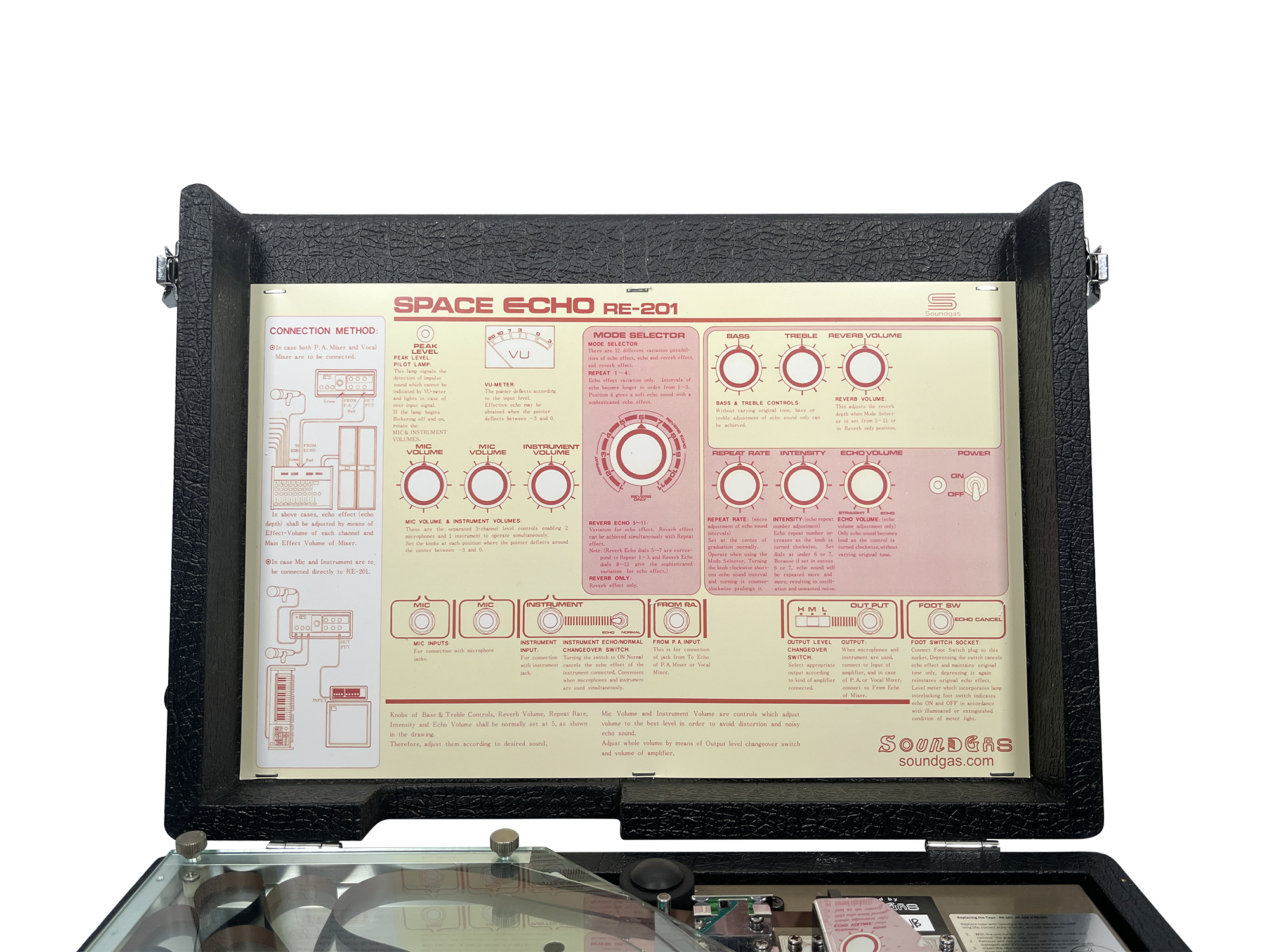 Roland RE-201 Space Echo - Near Mint Early Preamp Mod, Zero Head Roland RE-201 Space Echo - Near Mint Early Preamp Mod, Zero Head