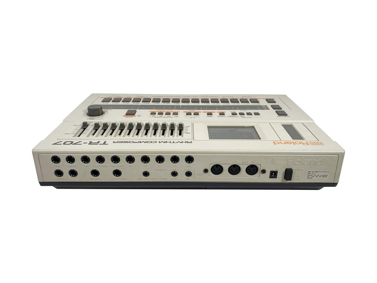 Roland TR-707 Expanded (727 808 909 + 4 Soundgas Banks) - Near Mint, Boxed