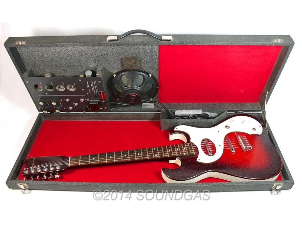 SILVERTONE/DANELECTRO 1457 Amp-In-Case Guitar