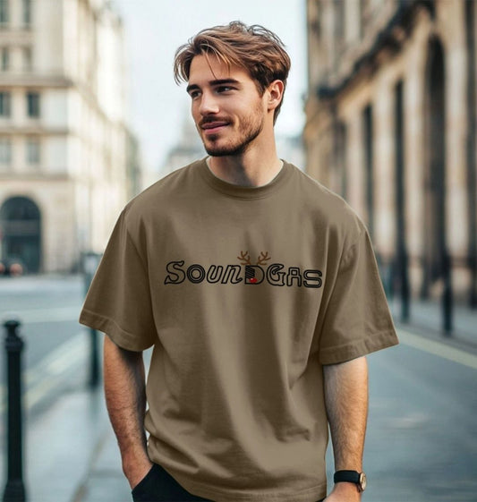 soundgas christmas logo premium tee