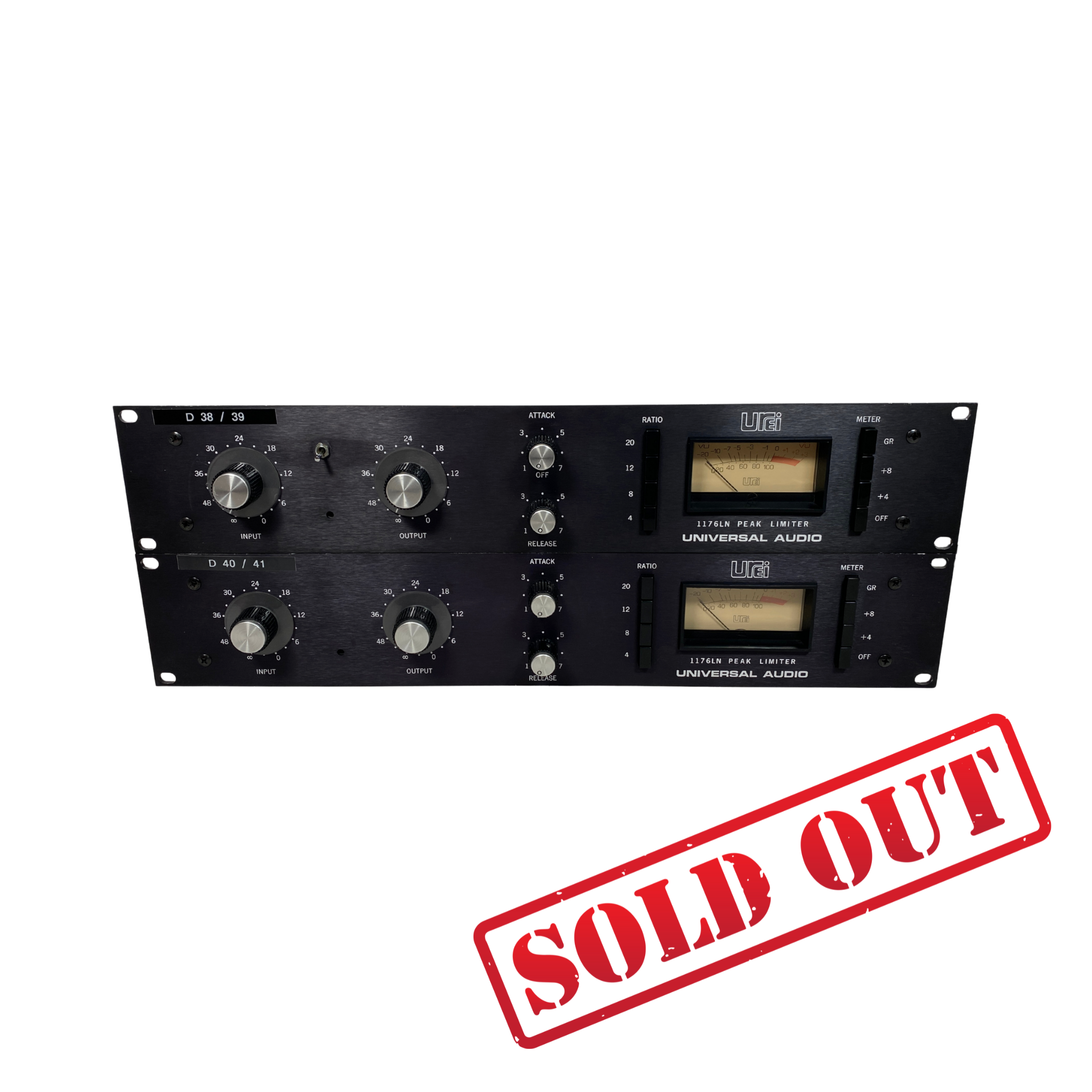 Urei 1176LN Rev F Pair Serials 5666/5667 sold out