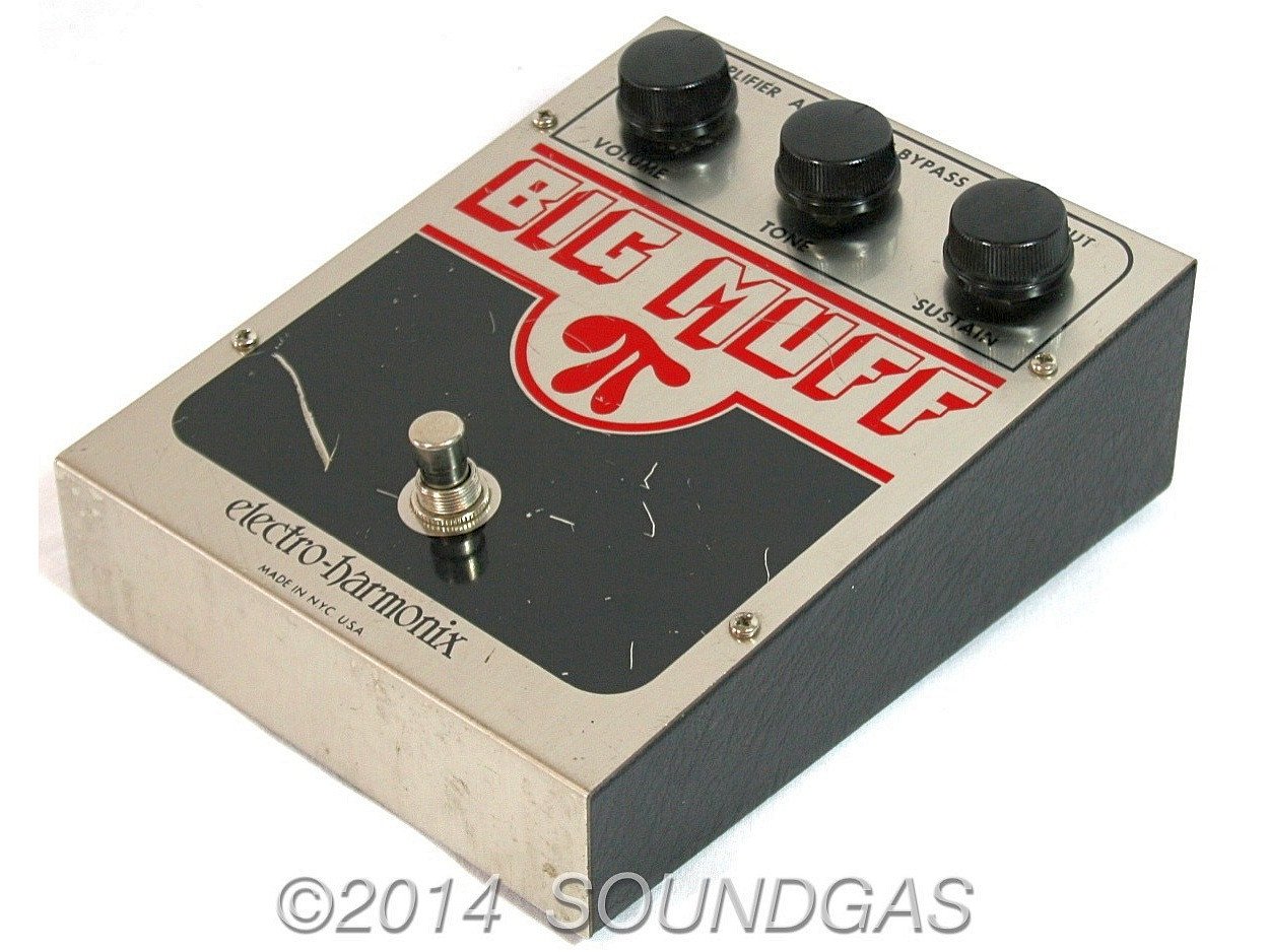 ELECTRO HARMONIX BIG MUFF Pi - Vintage guitar effects pedal for sale