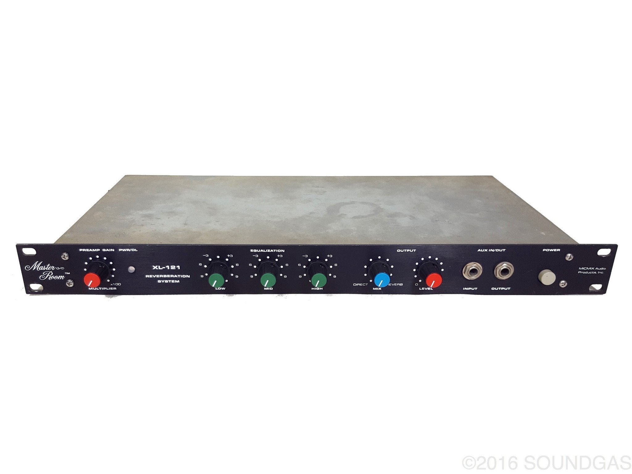 Micmix Audio Products Master Room XL-121 Reverberation System