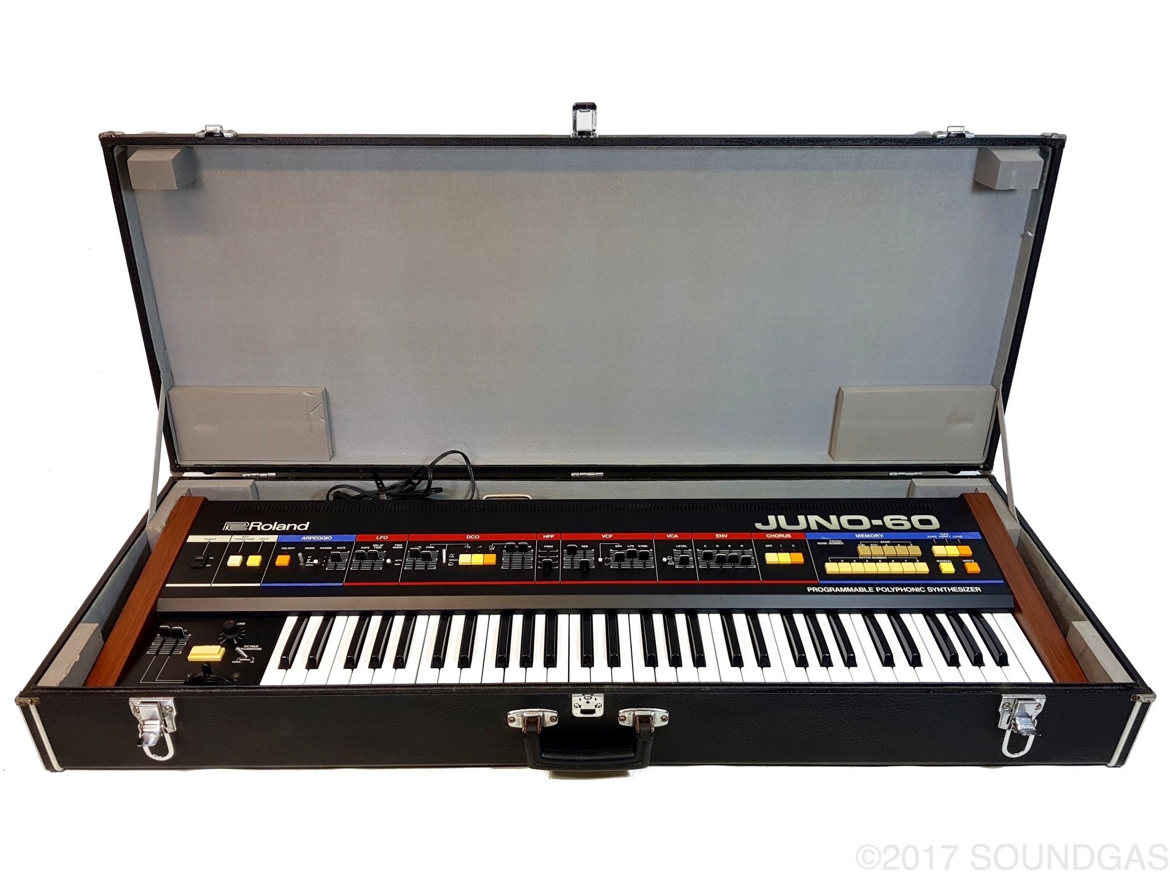 Roland Juno-60 with Original Case