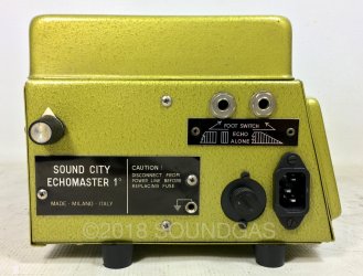 Binson/Sound City Echomaster 1º – super-slow varispeed mod
