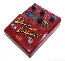 Akai Deep Impact SB-1 Bass Synthesizer Pedal (Boxed)