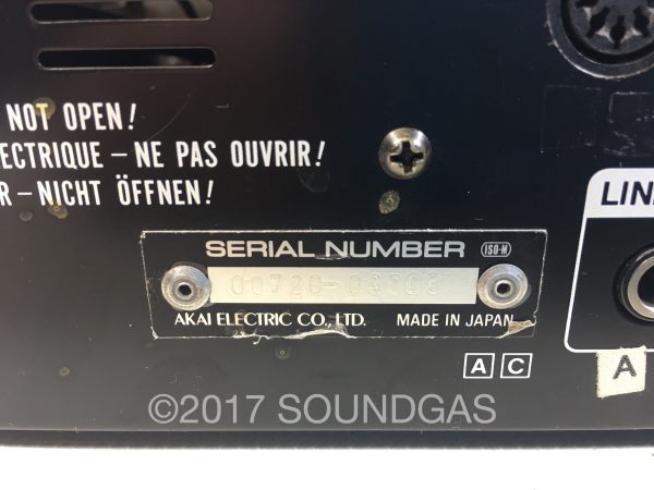 Akai S612 + MIDI Front Panel Animator