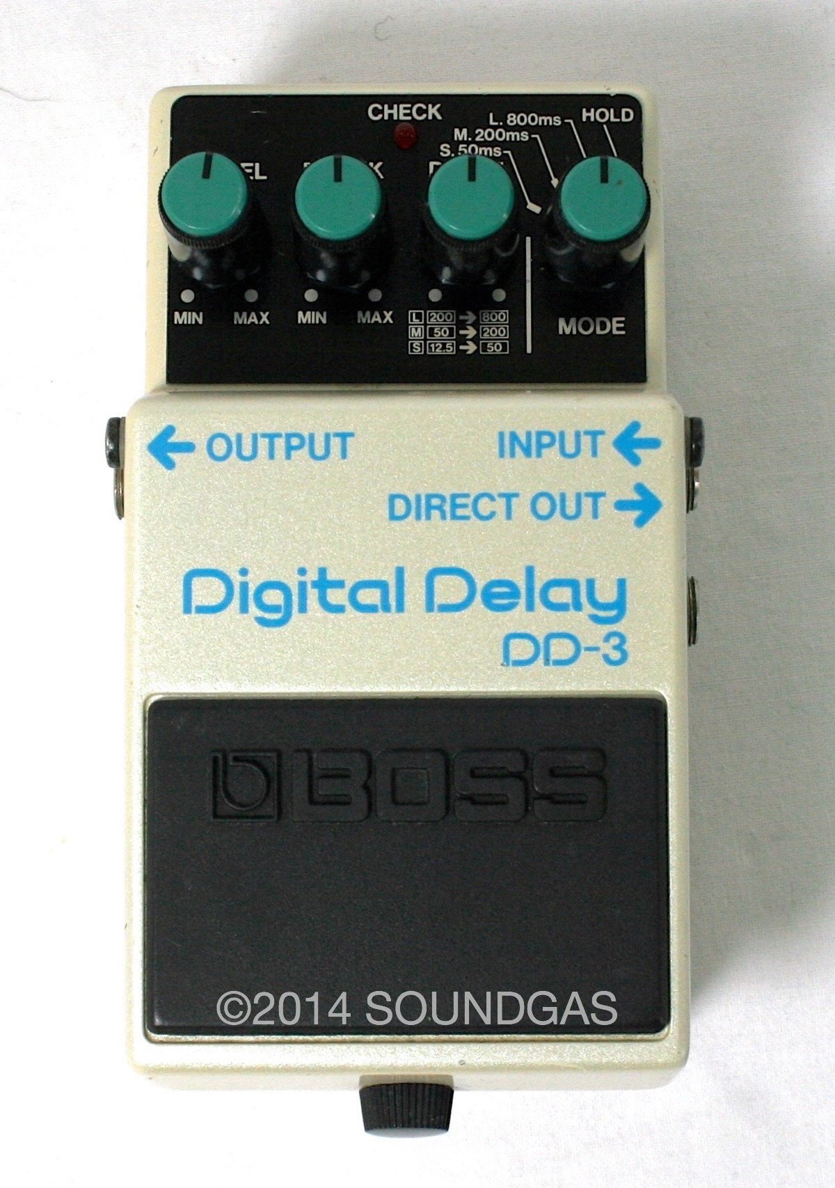 BOSS DD-3 DIGITAL DELAY - Version 1 / Japan / Long Chip FOR SALE