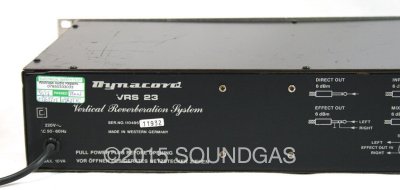 Dynacord VRS 23 Vertical Reverberation System (Back Left)