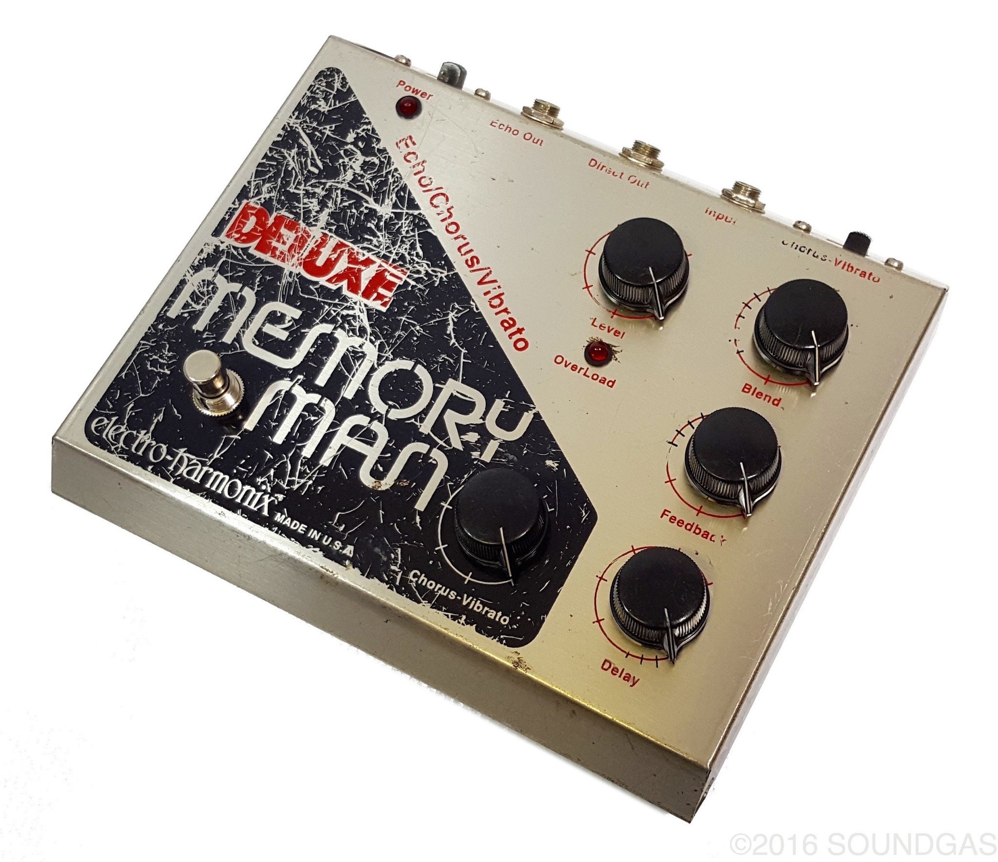Electro-Harmonix Deluxe Memory Man vintage delay pedal FOR SALE