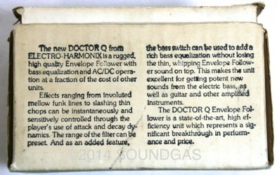 Electro-Harmonix Doctor Q (Bock Bottom)