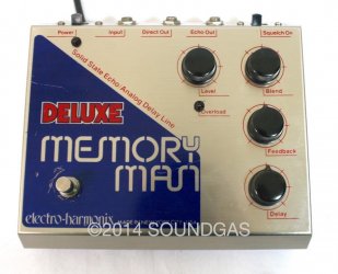 Electro-Harmonix Memory Man Blue (Top)