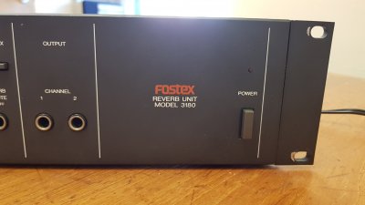 Fostex 3180 2-Channel Reverb