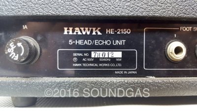 Hawk HE-2150 5 Head Echo Unit