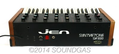 JEN SX-1000 Synthesiser (Back)