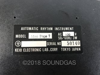 Keio (Korg) Mini Pops MP-7