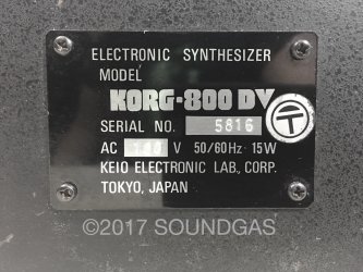 Korg Maxi-Korg 800DV - Cased