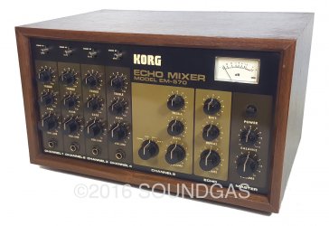 Korg EM-570 Echo Mixer (MN3005 Delay)
