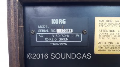 Korg EM-570 Echo Mixer (MN3005 Delay)