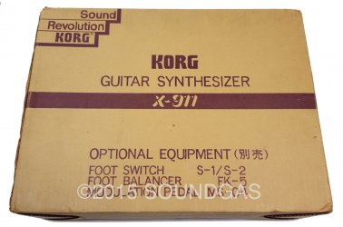 KORG X-911 GUITAR SYNTHESIZER (Boxed)