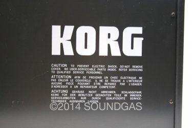 Korg MS-10 (Label)