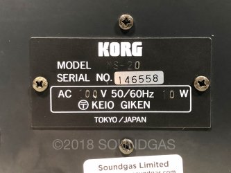 Korg MS-20 – Near Mint/Boxed