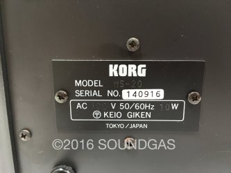 KORG MS-20 Mark 1 with original case