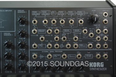 Korg MS-20 mk1 Synthesizer (Right Zoom)
