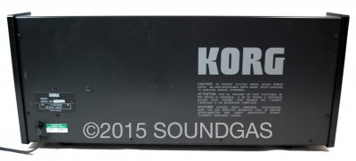 Korg MS-20 mk1 Synthesizer (Back)