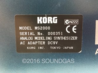 Korg MS-2000