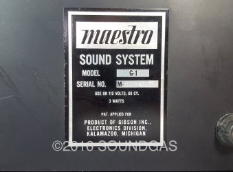Maestro Rhythm 'N  Sound G-1