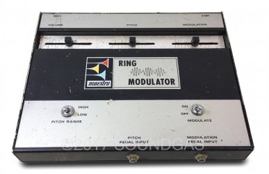 Maestro RM-1B Ring Modulator with Control Pedal