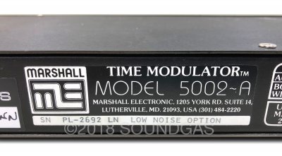 Marshall Time Modulator 5002 'A' System