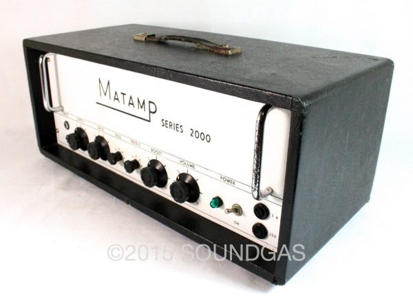 Matamp Series 2000 Valve Amplifier Head (Right)