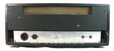 Matamp Series 2000 Valve Amplifier Head (Back)