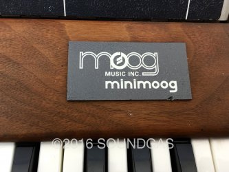 1972 MOOG MINIMOOG MODEL D
