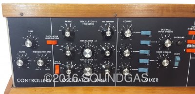 1973 Moog Minimoog Model D - OptoKey MIDI