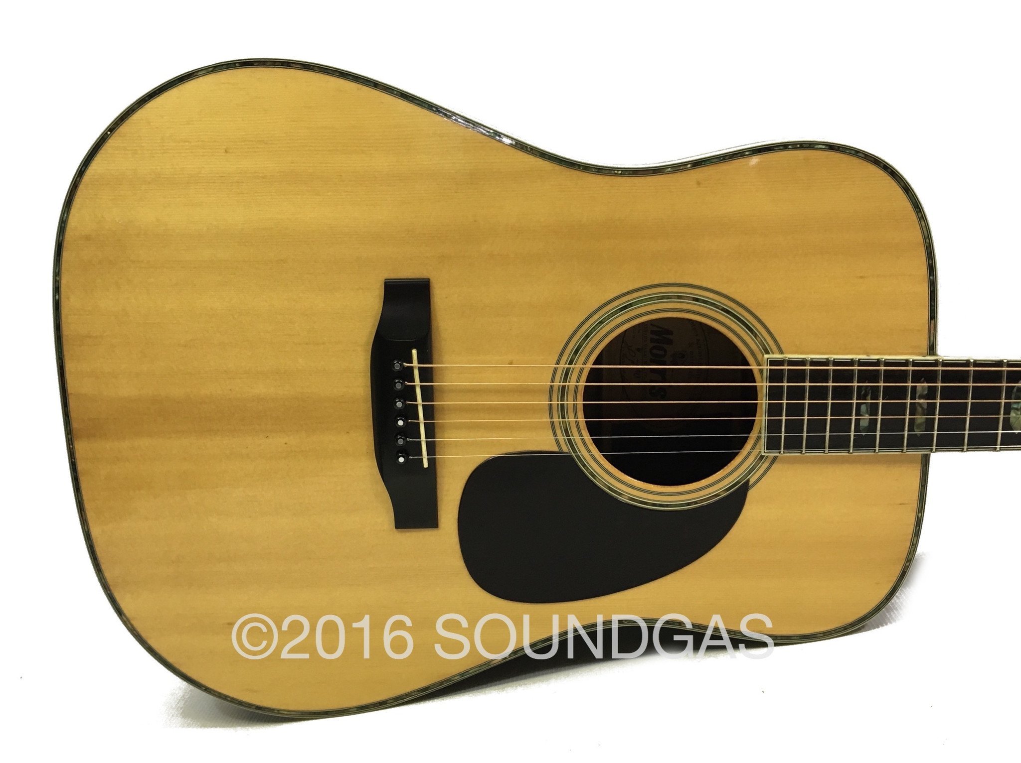 Morris W-40 - Vintage Martin Copy - 70s Japanese Acoustic Guitar