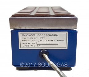 Musitronics Mu-Tron Bi-Phase with C-100 Opti-Pot Pedal