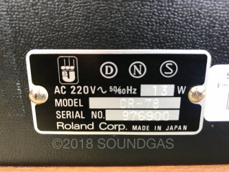 Roland CR-78 CompuRhythm