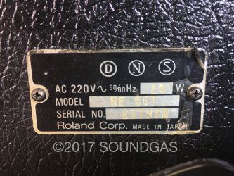 Roland RE-501 Chorus Echo 220v