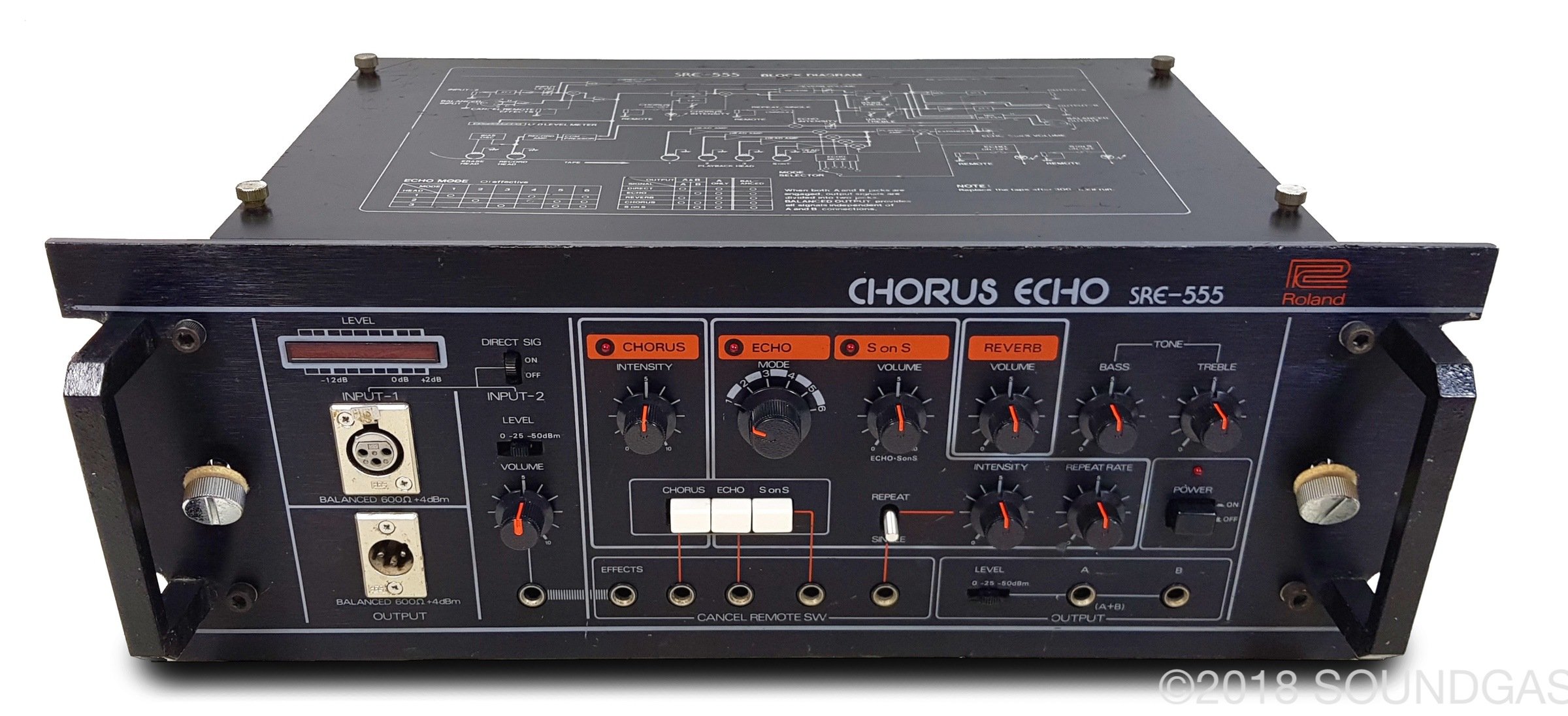 はありませ】 Roland CHORUS ECHO SRE-555 テープエコー おもちゃ・