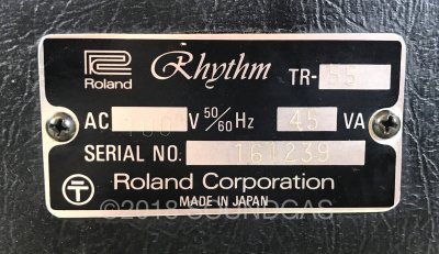 Roland Rhythm TR-55