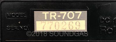 Roland TR-707 Rhythm Composer