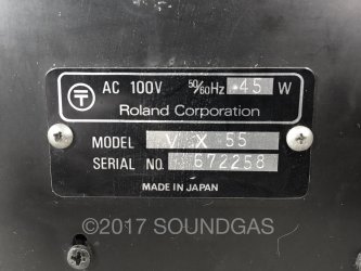 Roland VX-55 Mixer with Spring Reverb