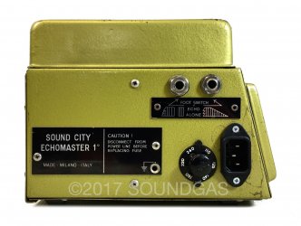 Sound City Echomaster - varispeed modified