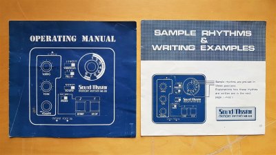 Sound Master Memory Rhythm SR-88 Manuals