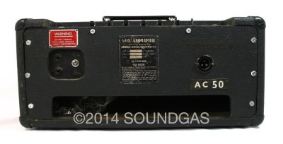 Vox AC-50 Vintage Valve Amp (Back)